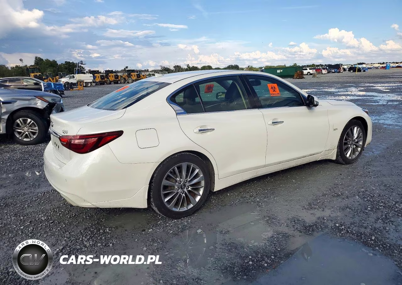 2018 Infiniti Q50 3.0T Luxe VIN:JN1EV7ARXJM431021 - 3