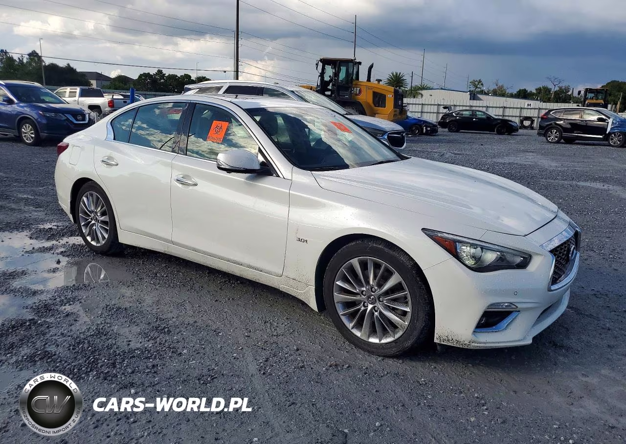 2018 Infiniti Q50 3.0T Luxe VIN:JN1EV7ARXJM431021 - 4
