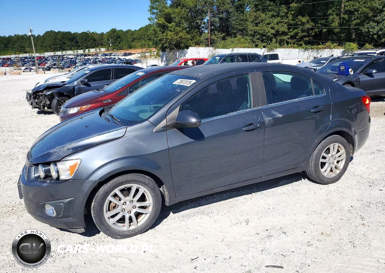 2012 Chevrolet Sonic Lt VIN:1G1JC5SH3C4207676 - 1