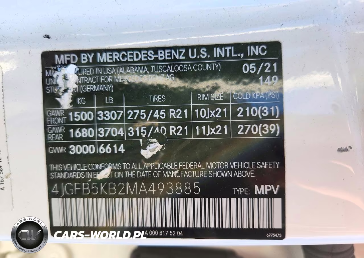 2021 Mercedes-Benz Gle 450 4Matic VIN:4JGFB5KB2MA493885 - 13