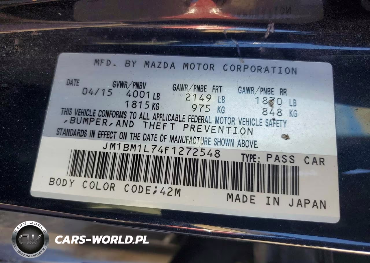 2015 Mazda 3 Touring VIN:JM1BM1L74F1272548 - 12