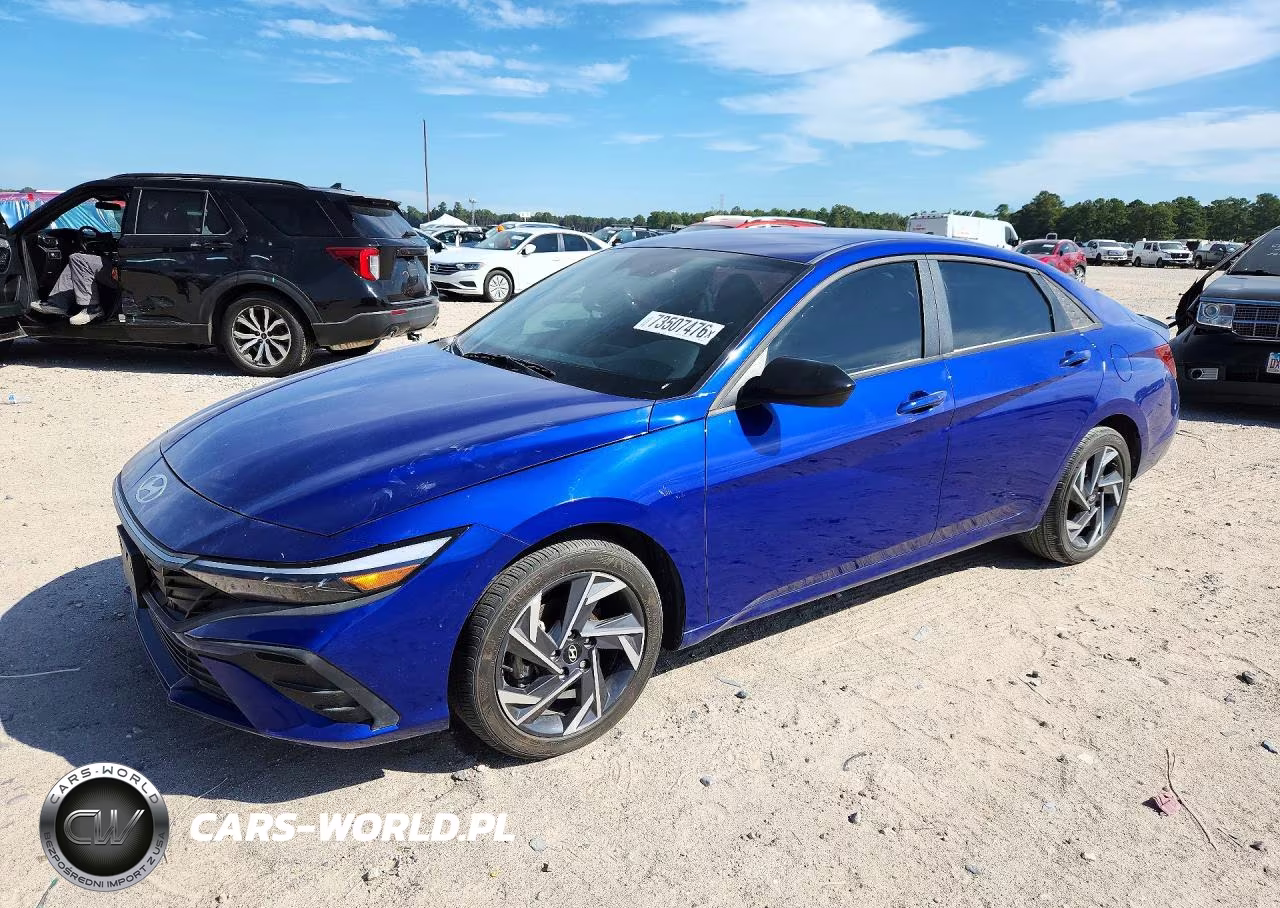 2025 Hyundai Elantra Sel Sport VIN:KMHLM4DG4SU978721 - 1