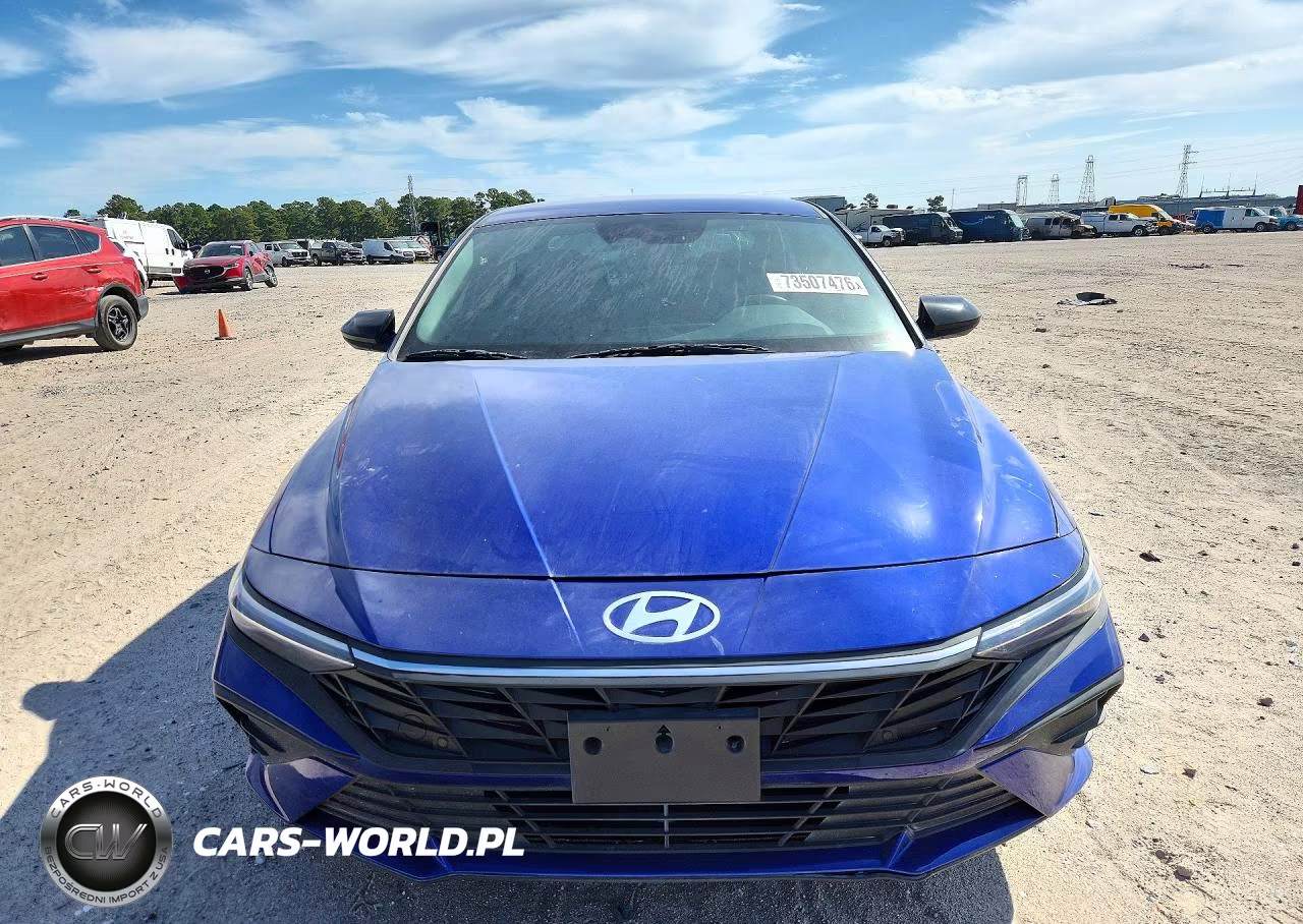 2025 Hyundai Elantra Sel Sport VIN:KMHLM4DG4SU978721 - 5