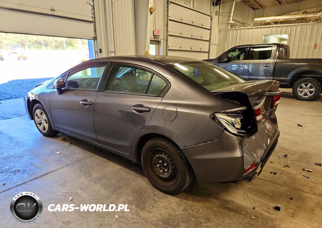 2015 Honda Civic Lx VIN:19XFB2F50FE121212 - 2