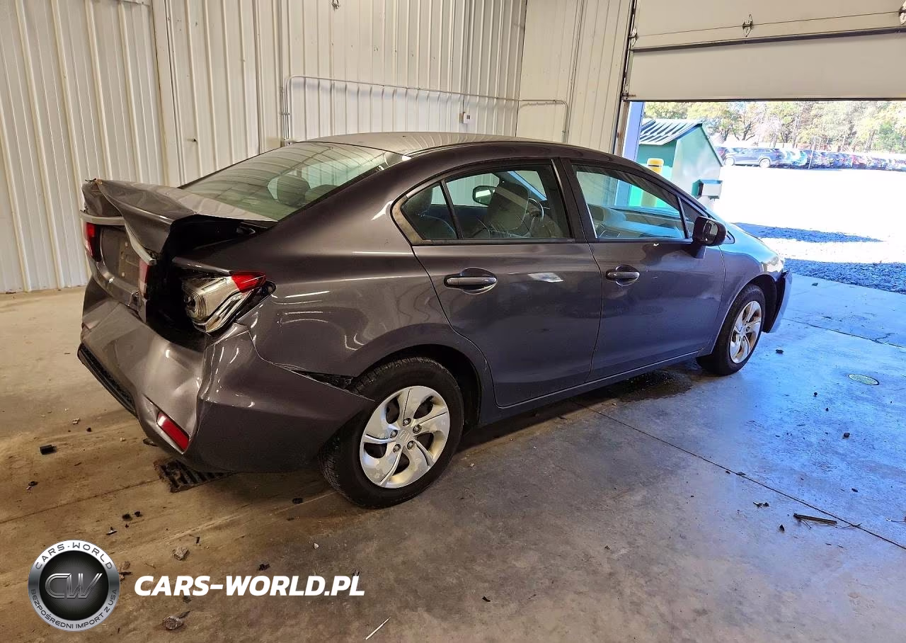 2015 Honda Civic Lx VIN:19XFB2F50FE121212 - 3