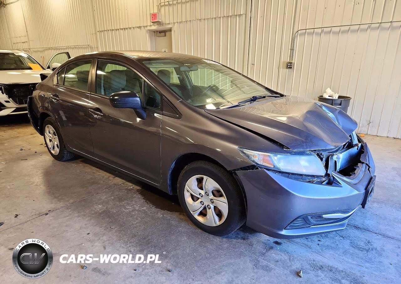 2015 Honda Civic Lx VIN:19XFB2F50FE121212 - 4