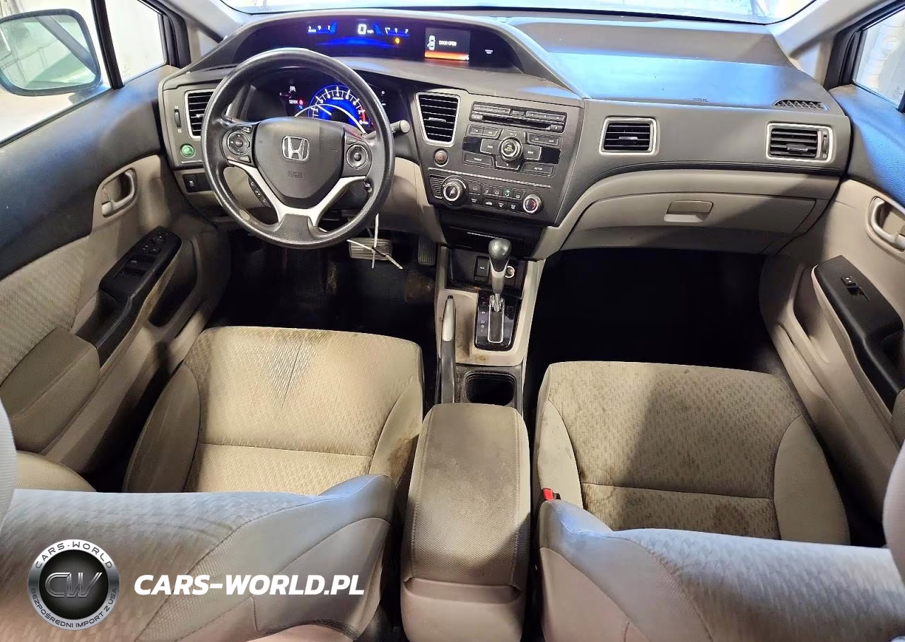 2015 Honda Civic Lx VIN:19XFB2F50FE121212 - 8