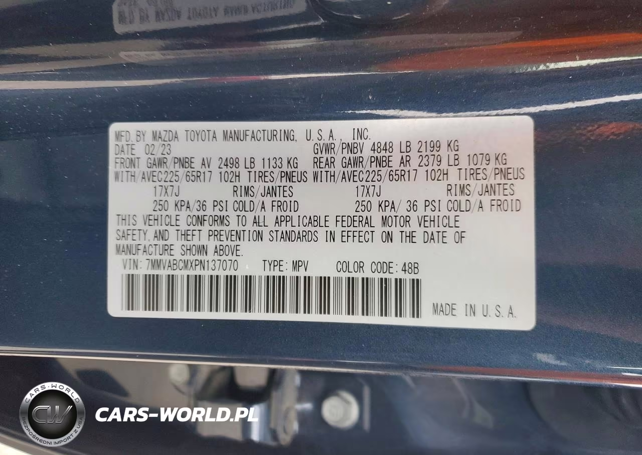 2023 Mazda Cx-50 Preferred Plus VIN:7MMVABCMXPN137070 - 13