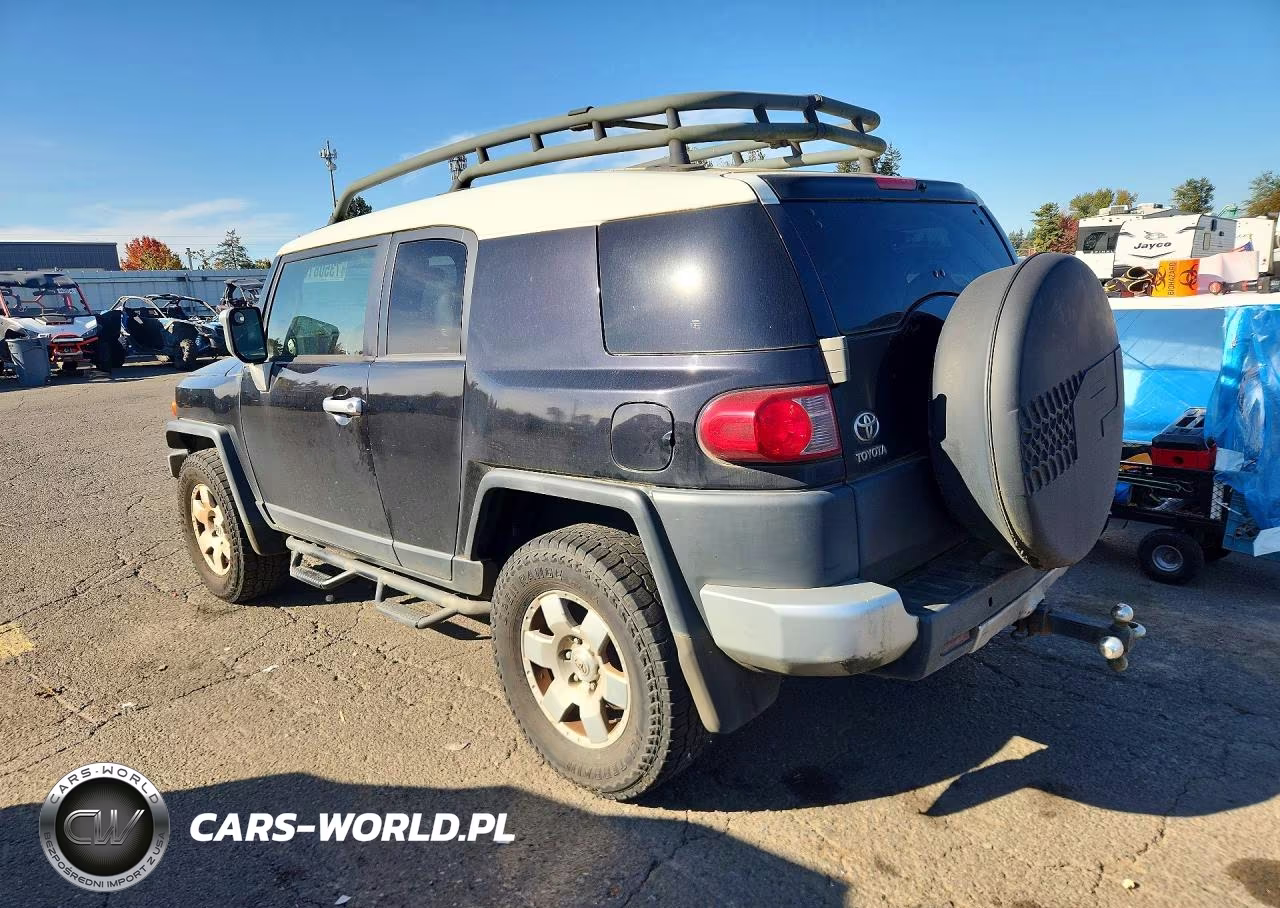 2007 Toyota Fj Cruiser Base VIN:JTEBU11F570022362 - 2