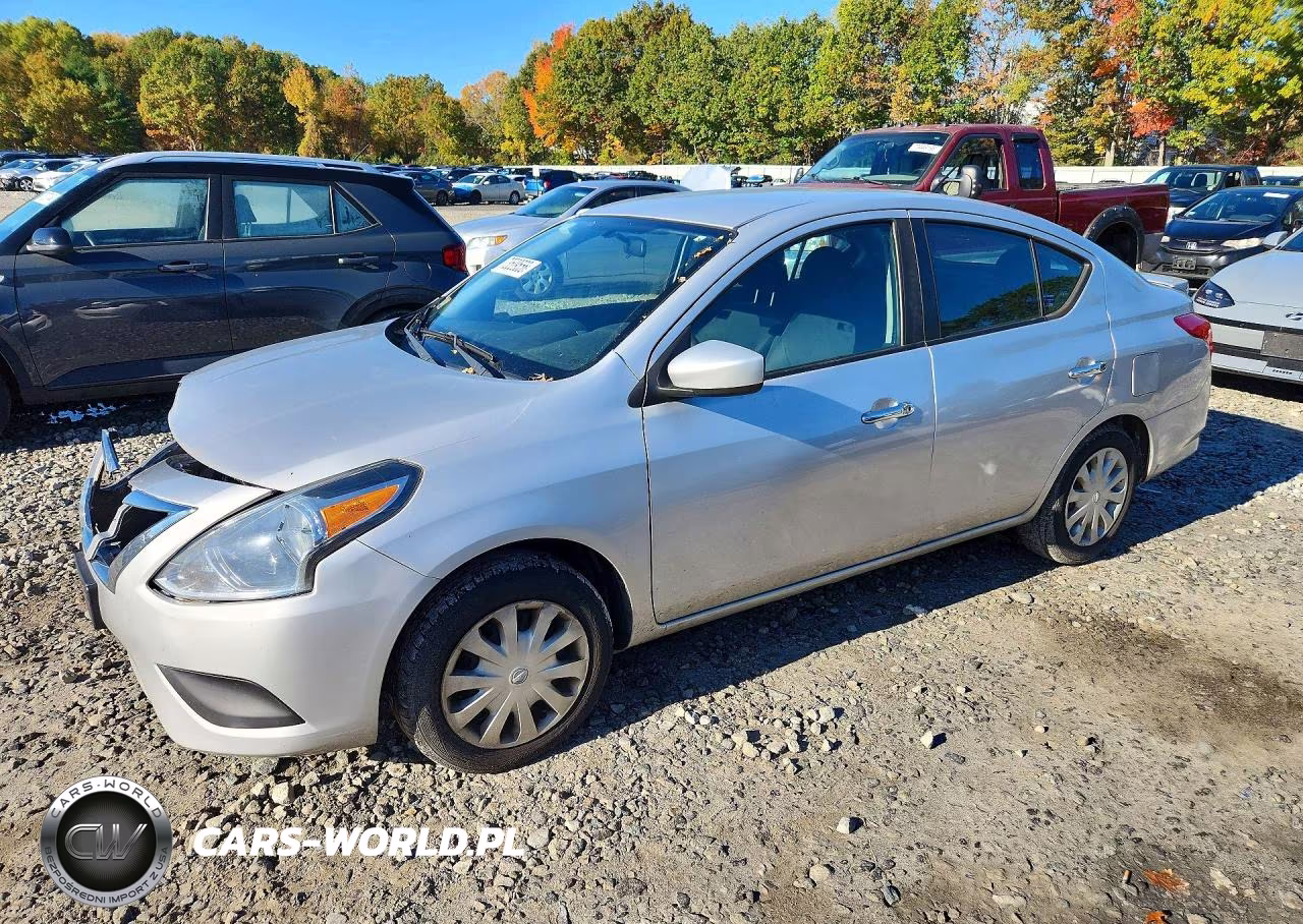2017 Nissan Versa 1.6 Sv VIN:3N1CN7AP1HK464974 - 1