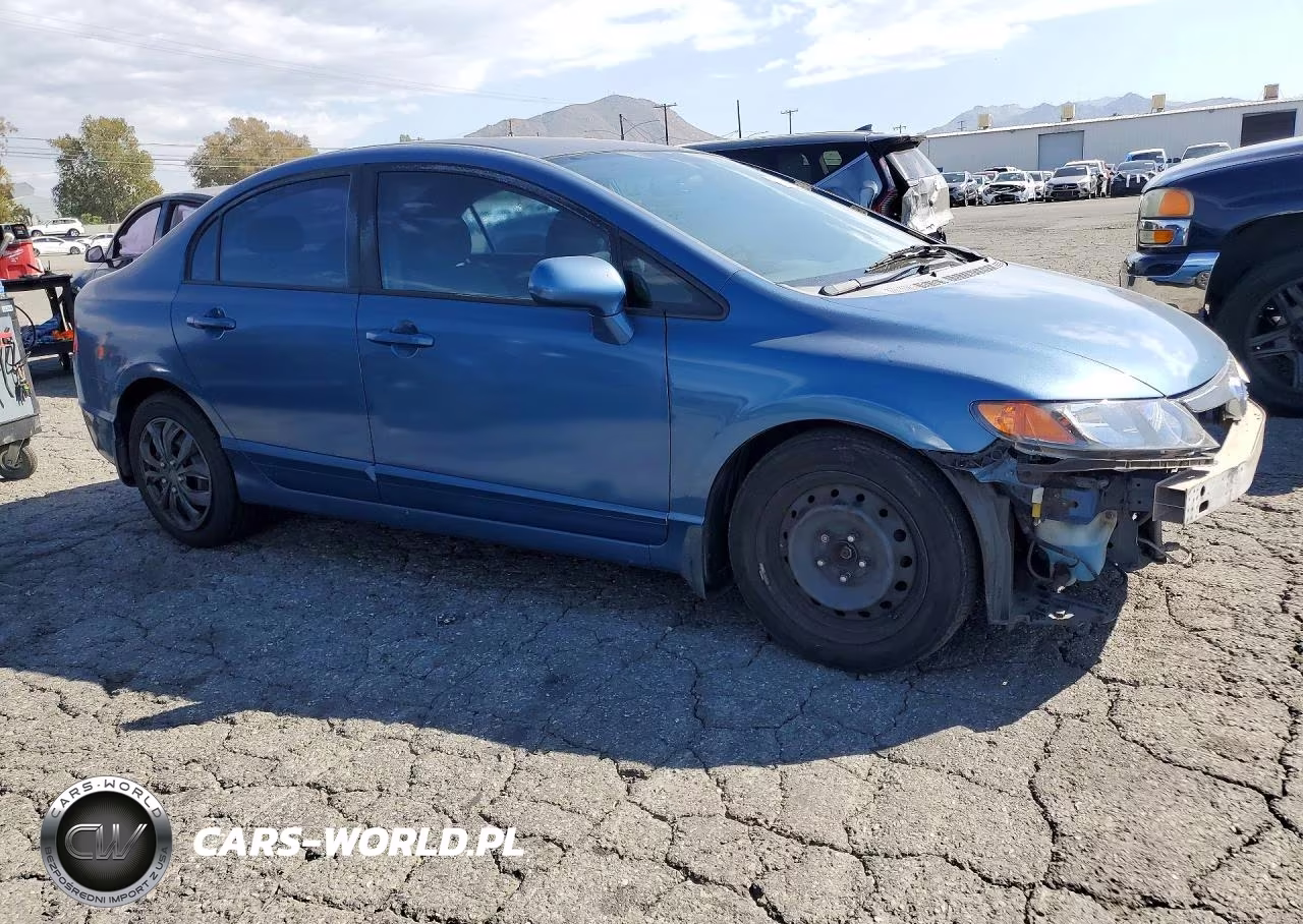 2008 Honda Civic Lx VIN:2HGFA16558H517576 - 4