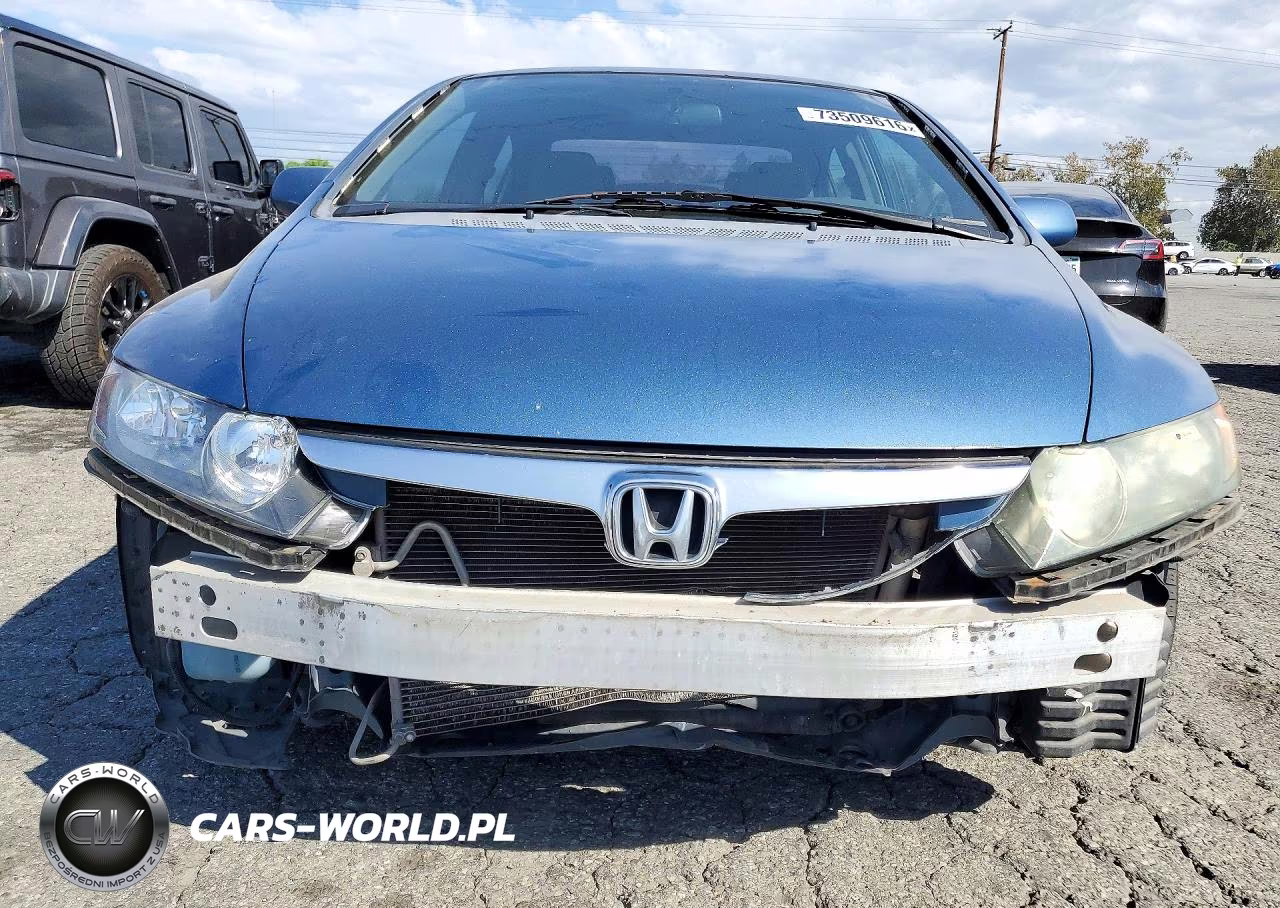 2008 Honda Civic Lx VIN:2HGFA16558H517576 - 5