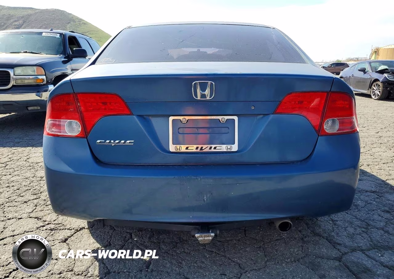 2008 Honda Civic Lx VIN:2HGFA16558H517576 - 6
