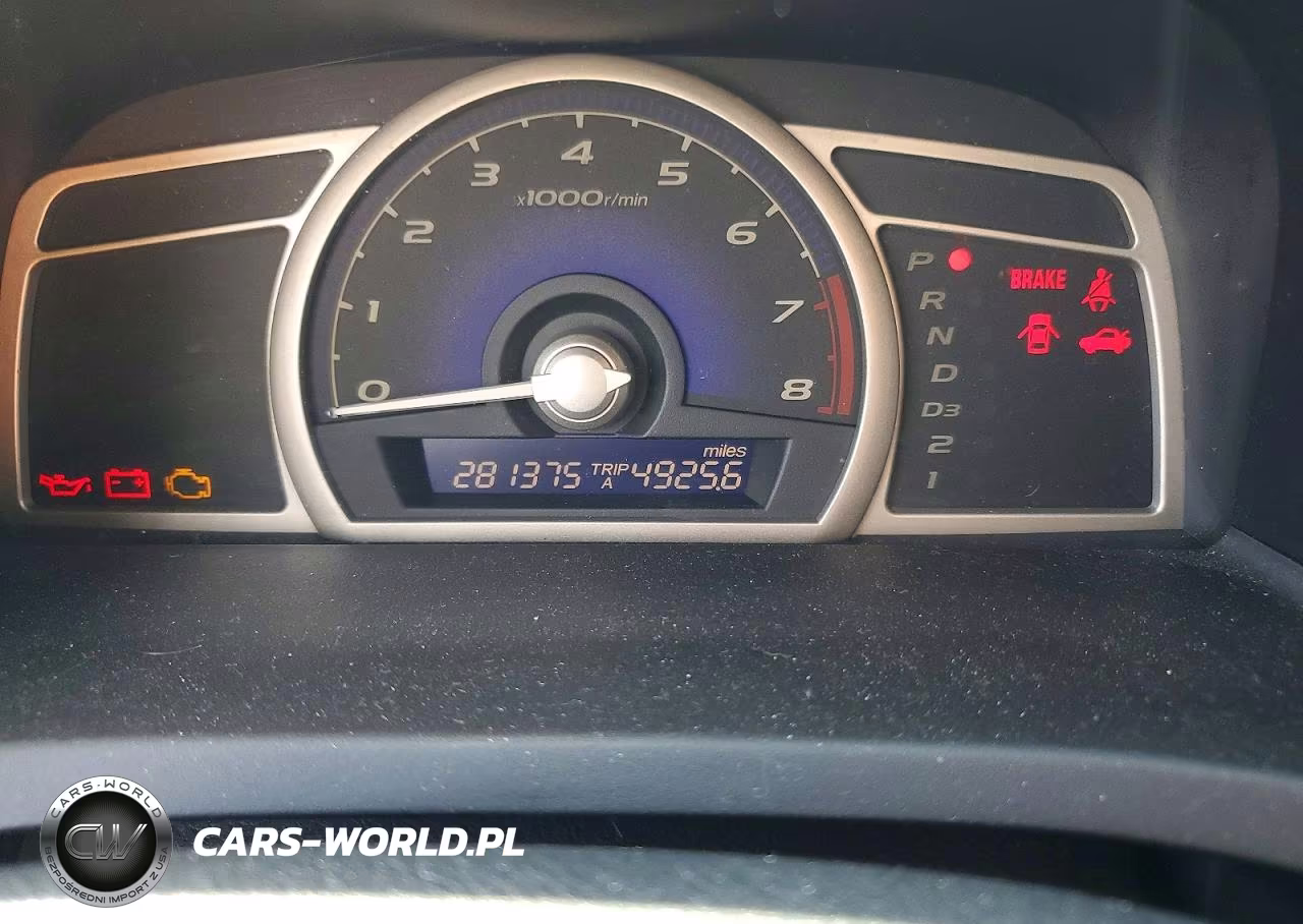 2008 Honda Civic Lx VIN:2HGFA16558H517576 - 9