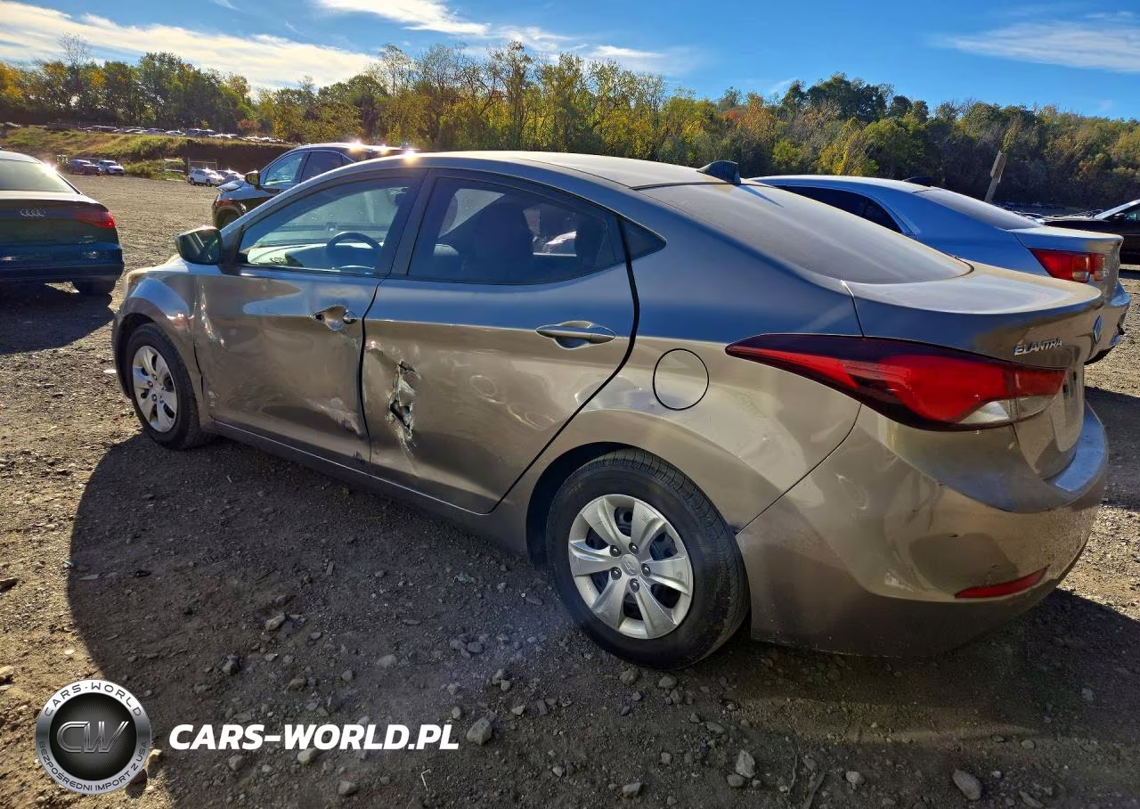 2016 Hyundai Elantra Se VIN:5NPDH4AE4GH679408 - 2