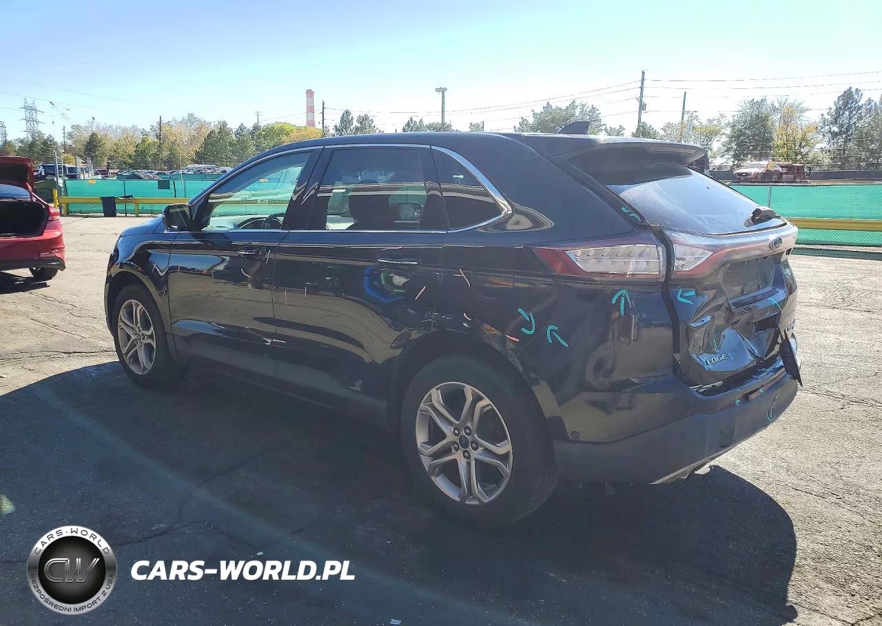 2016 Ford Edge Titanium VIN:2FMPK4K9XGBB82340 - 2