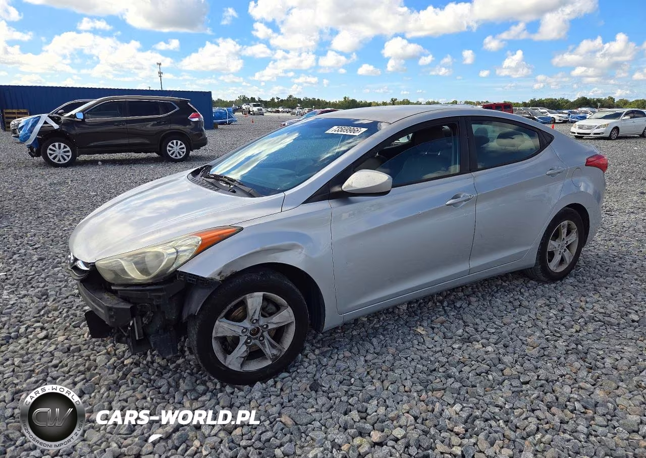 2011 Hyundai Elantra Gls VIN:5NPDH4AE2BH031316 - 1