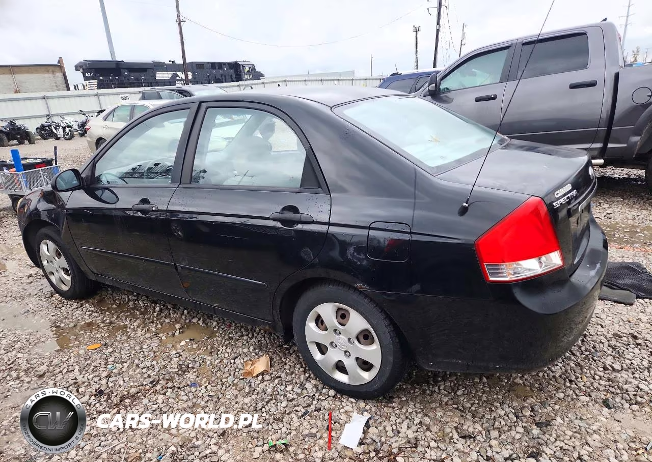 2008 Kia Spectra Lx VIN:KNAFE121885541851 - 2