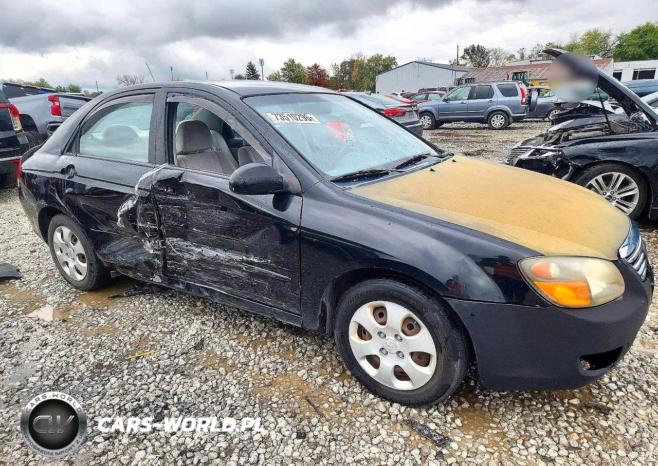 2008 Kia Spectra Lx VIN:KNAFE121885541851 - 4