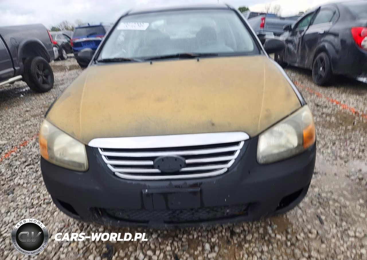 2008 Kia Spectra Lx VIN:KNAFE121885541851 - 5