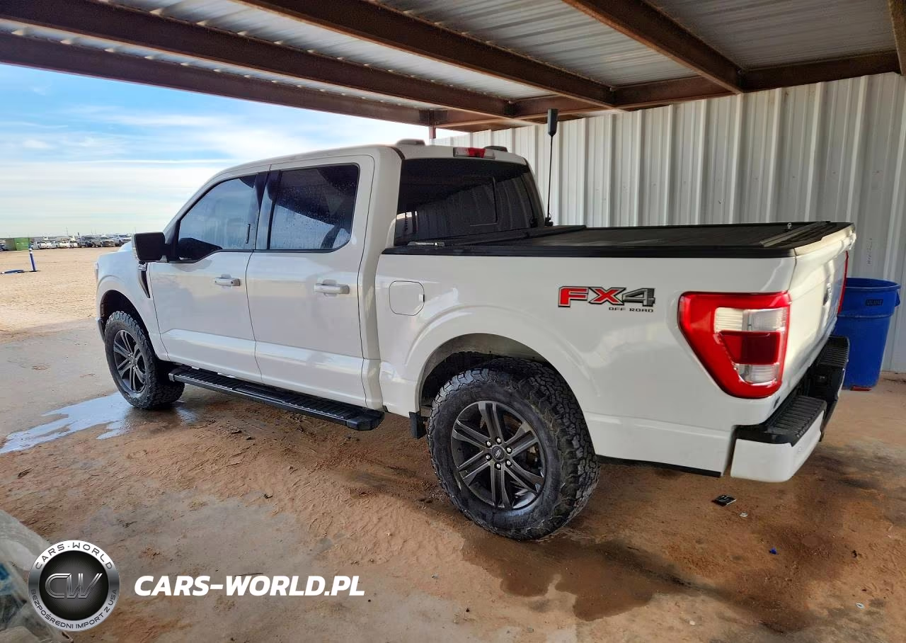 2022 Ford F150 Supercrew VIN:1FTFW1E87NFA67535 - 2