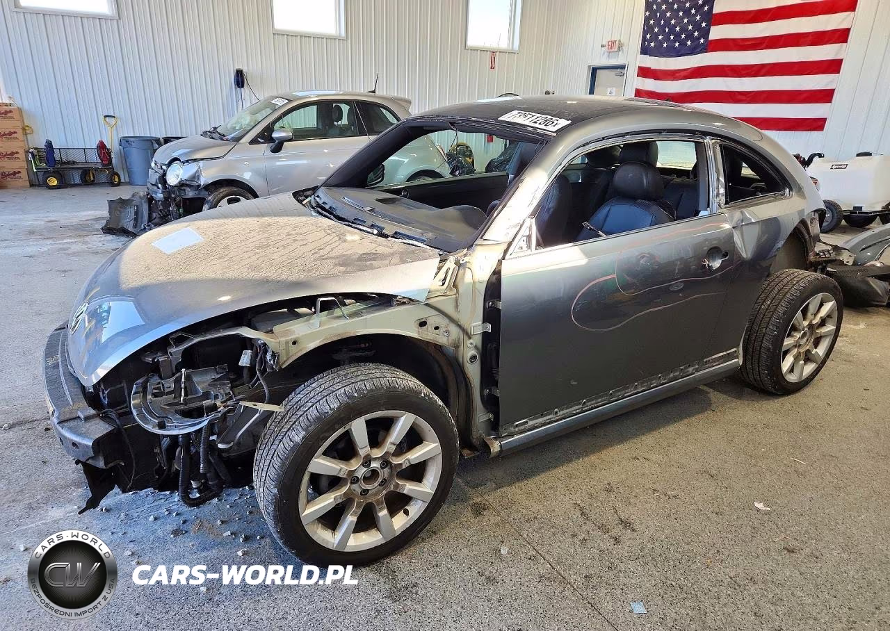 2019 Volkswagen Beetle Se VIN:3VWJD7AT0KM717571 - 1