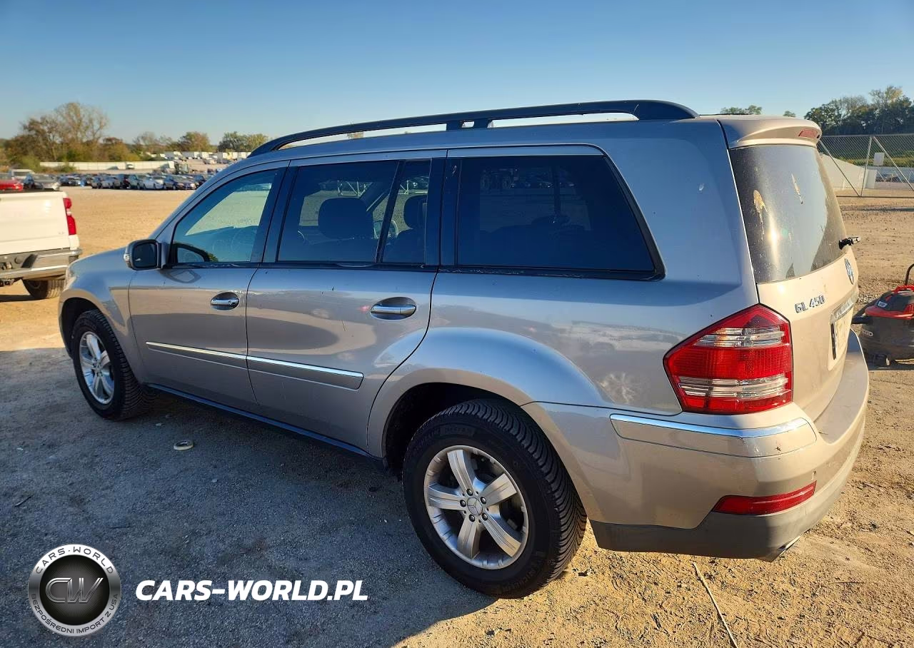 2007 Mercedes-Benz Gl 450 4Matic VIN:4JGBF71E97A207044 - 2