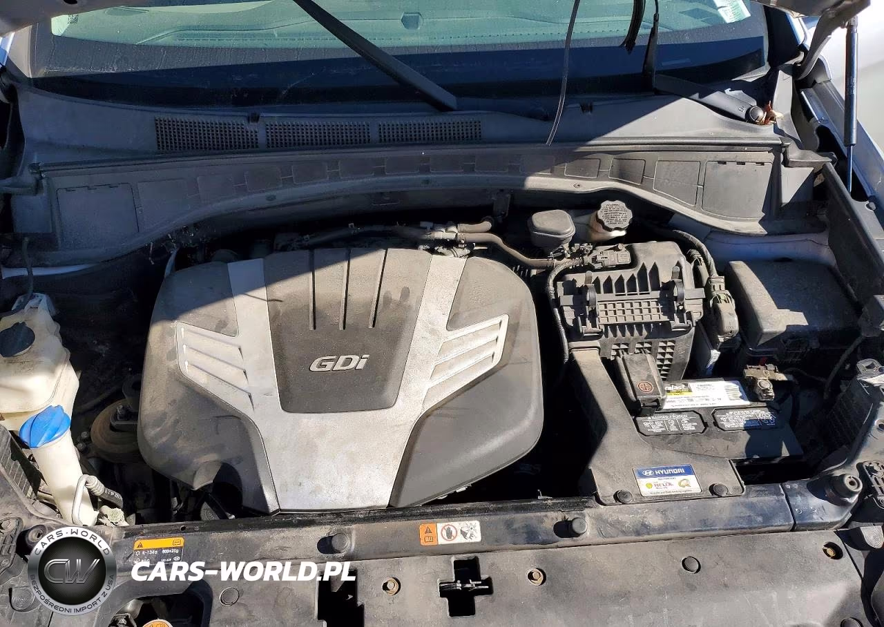 2015 Hyundai Santa Fe Gls VIN:KM8SR4HF9FU110069 - 11