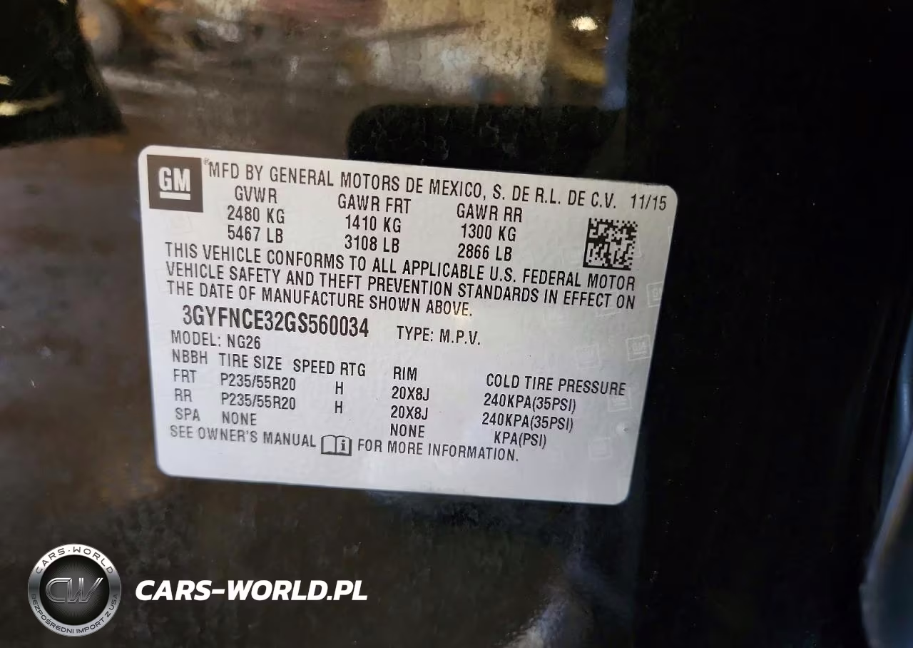 2016 Cadillac Srx Performance Collection VIN:3GYFNCE32GS560034 - 13