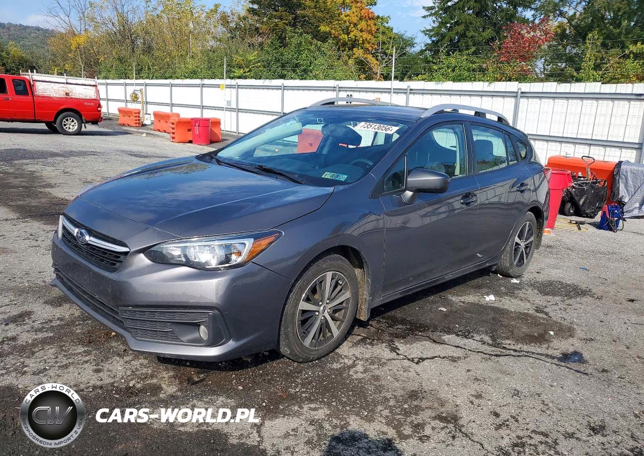 2022 Subaru Impreza Premium VIN:4S3GTAV67N3706476 - 1