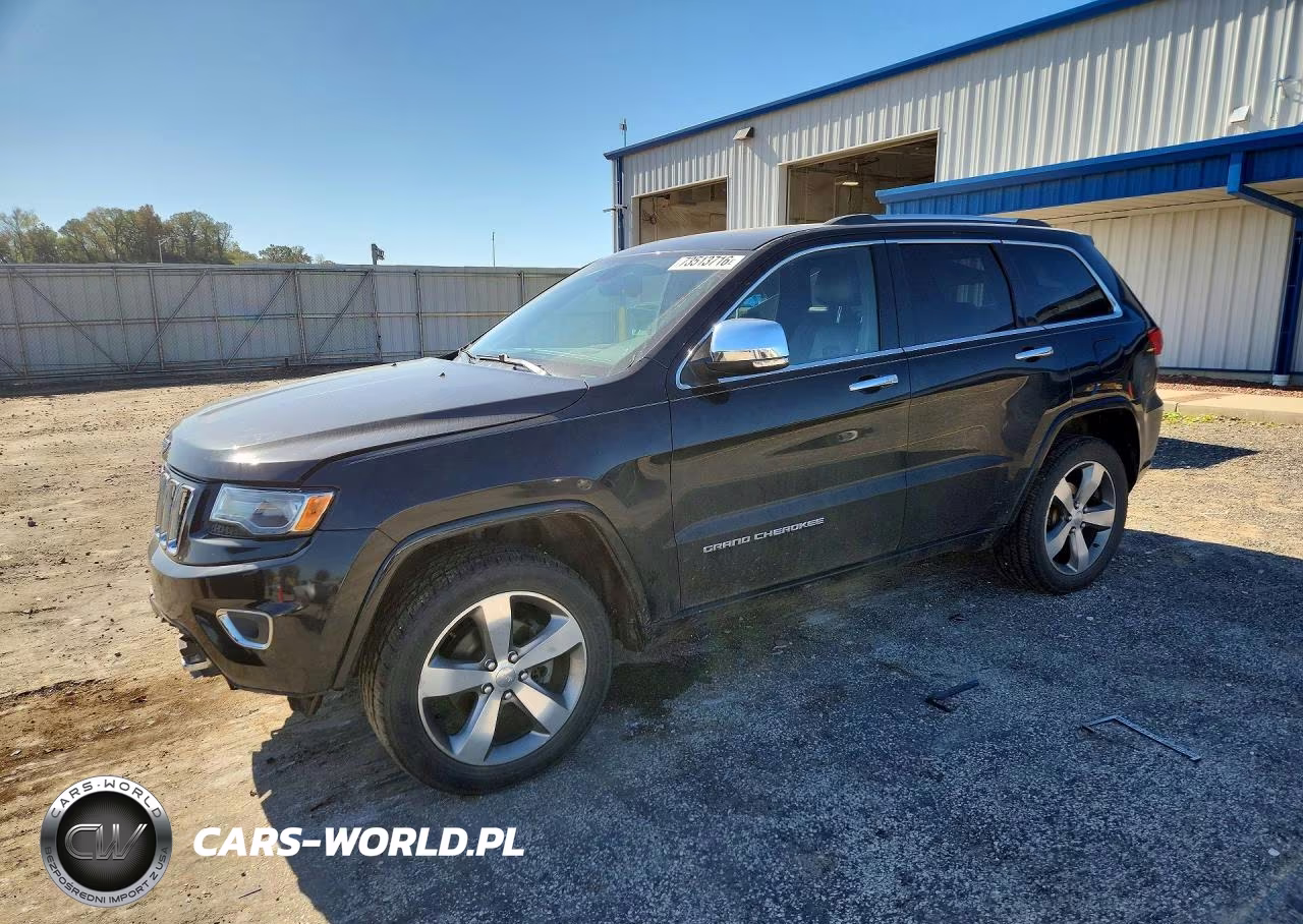 2014 Jeep Grand Cherokee Overland VIN:1C4RJFCG7EC340137 - 1