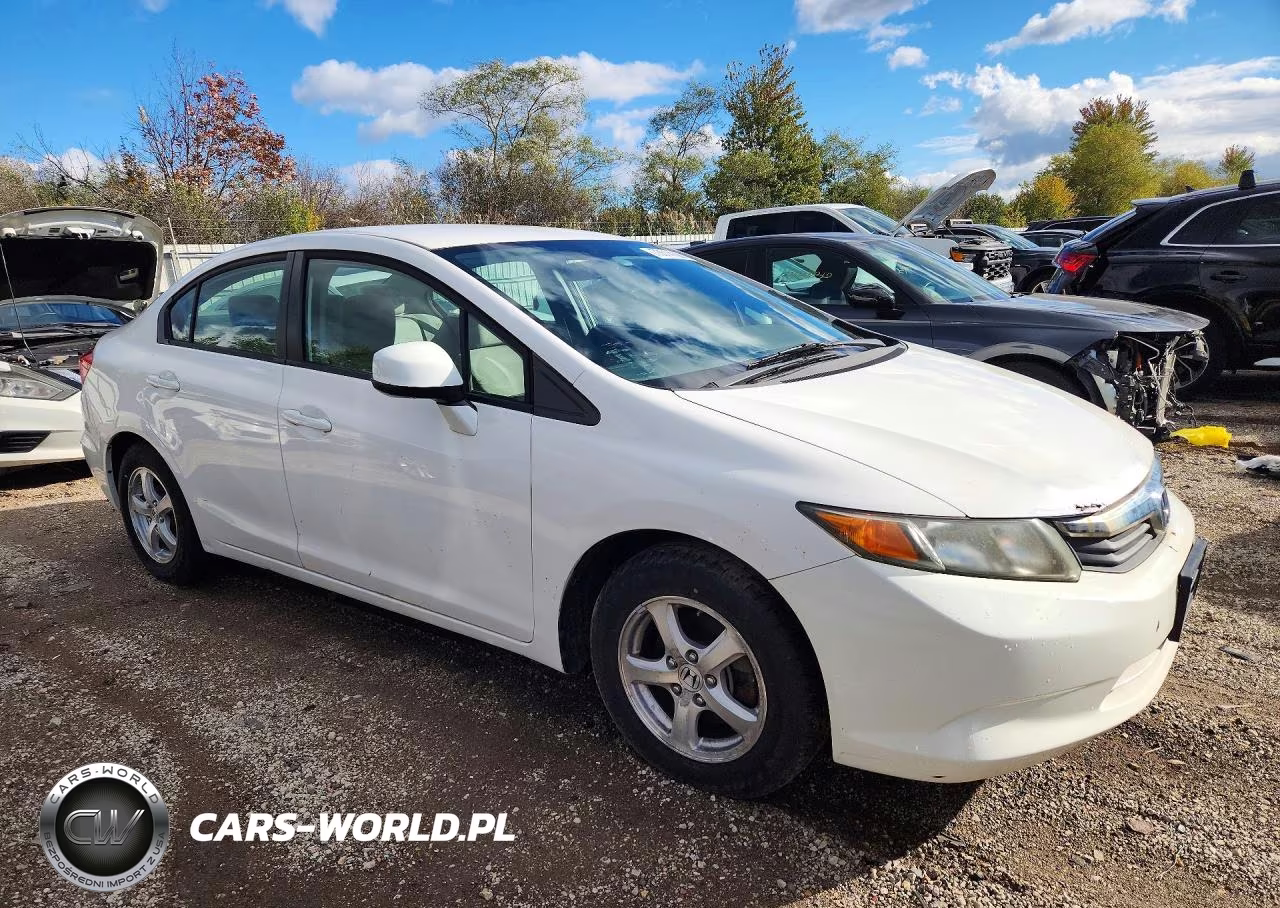 2012 Honda Civic Natural Gas VIN:19XFB5F57CE000299 - 4