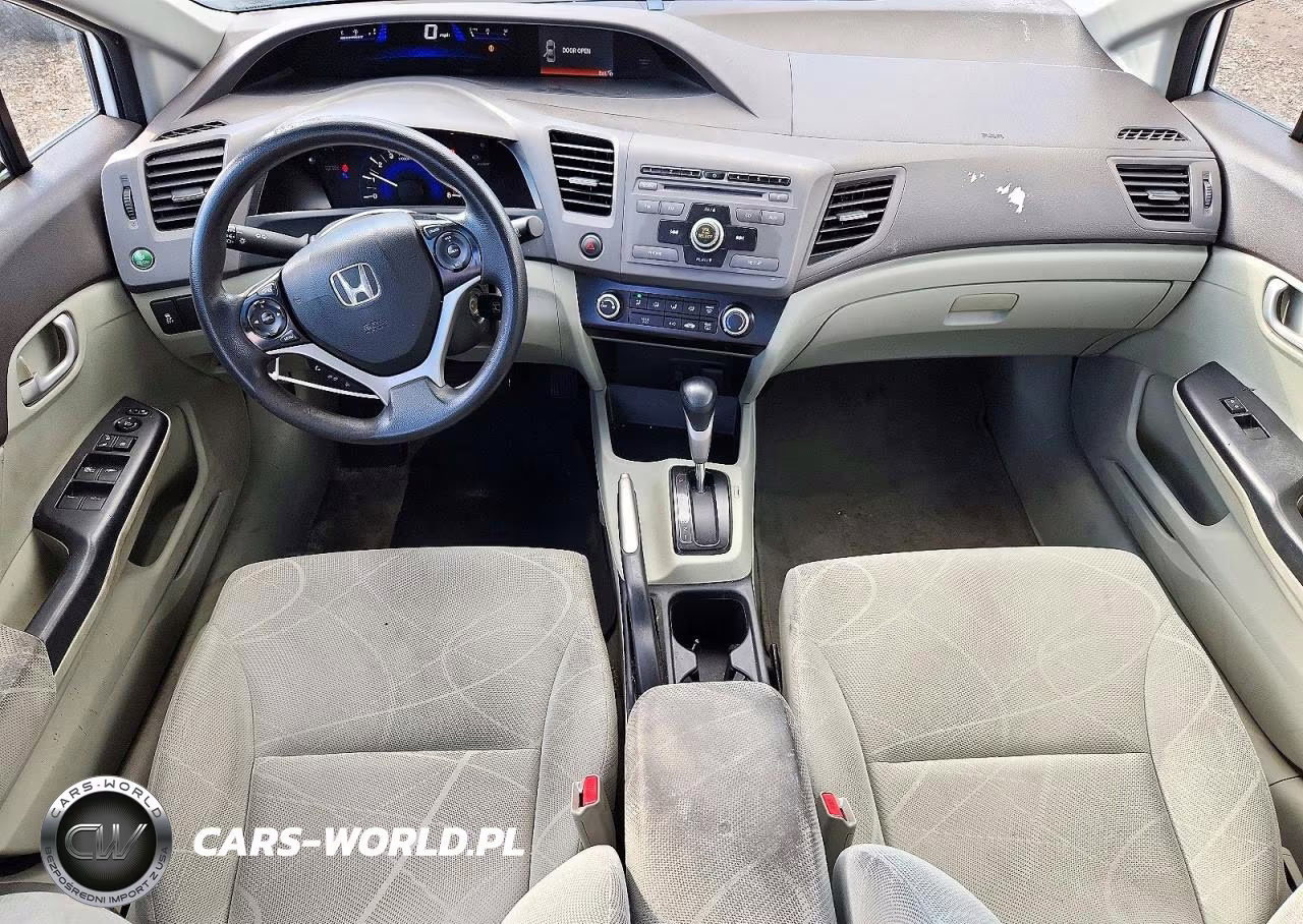 2012 Honda Civic Natural Gas VIN:19XFB5F57CE000299 - 8