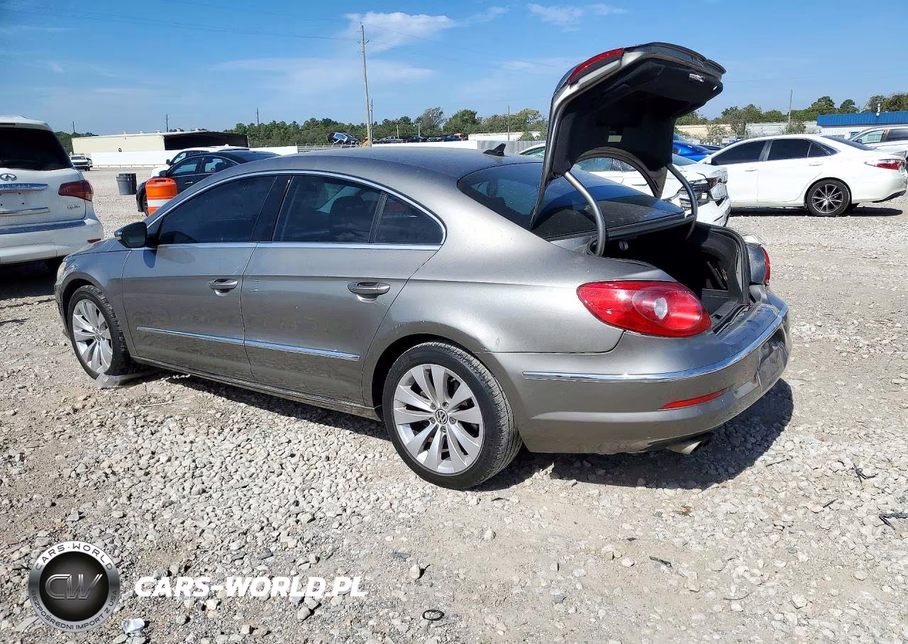 2011 Volkswagen Cc Sport VIN:WVWMN7AN3BE708562 - 2