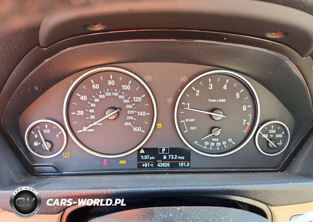 2013 BMW 328 I Sulev VIN:WBA3C1C55DF443620 - 9