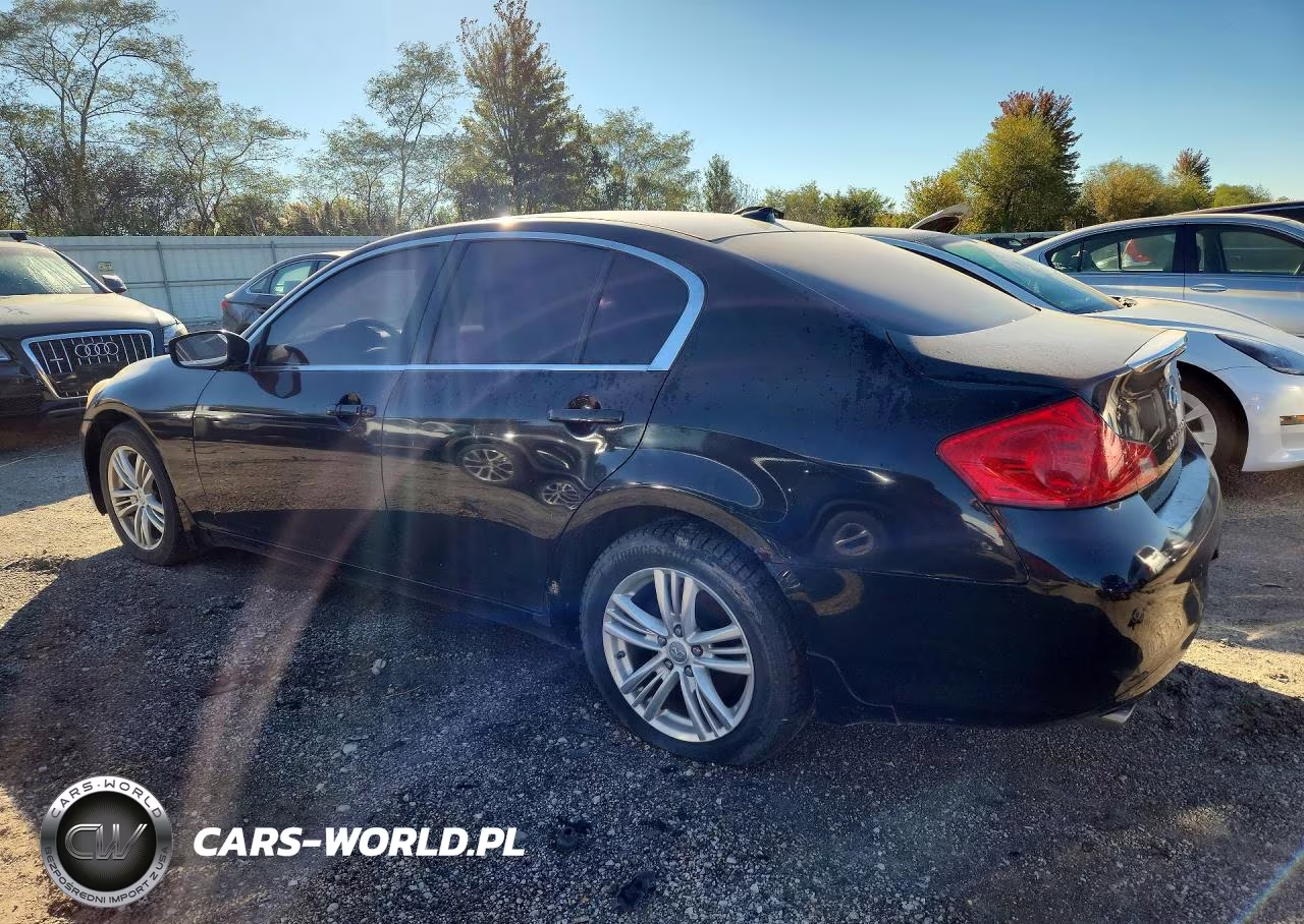 2011 Infiniti G37 Sedan X VIN:JN1CV6AR0BM411623 - 2