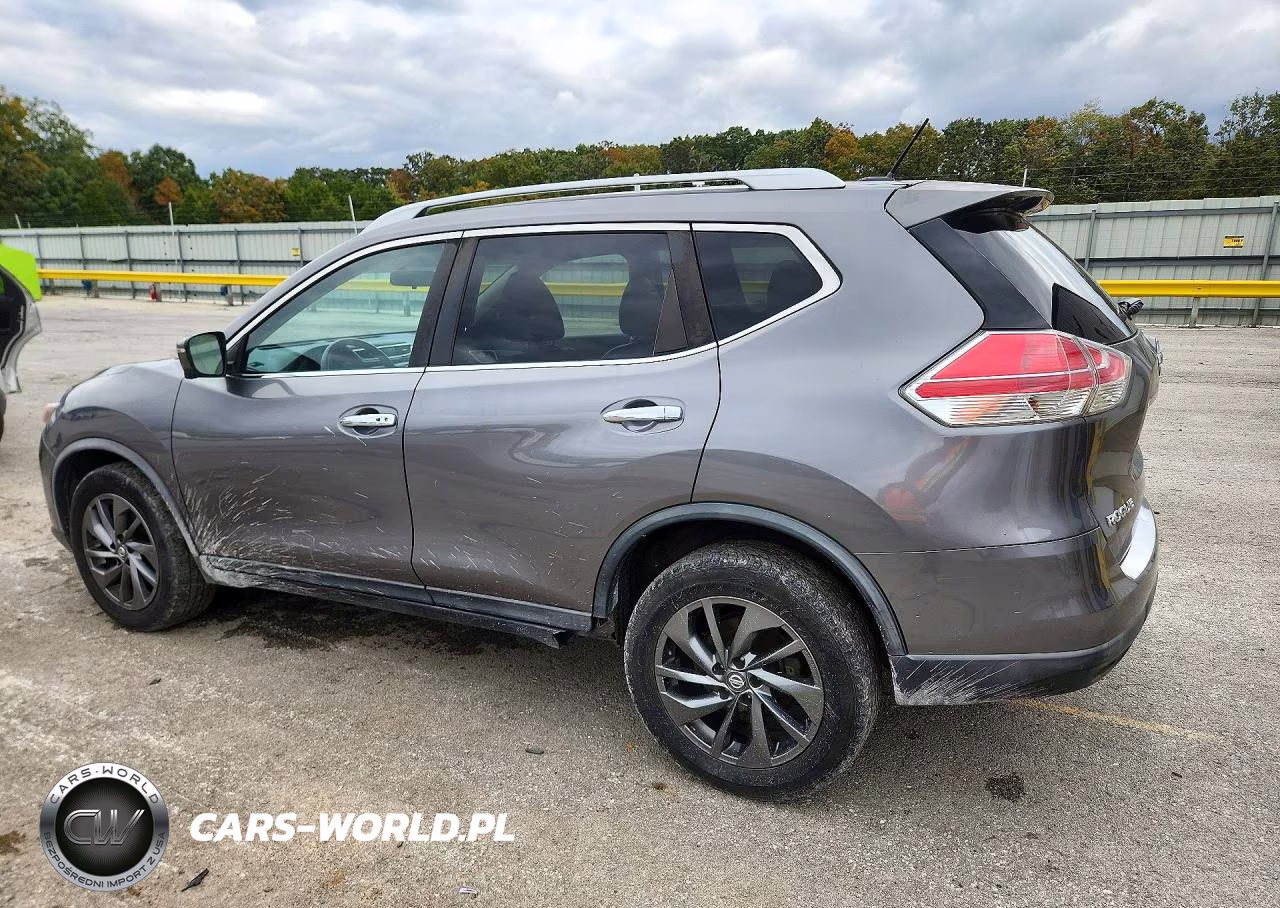 2016 Nissan Rogue Sl VIN:KNMAT2MV0GP695918 - 2