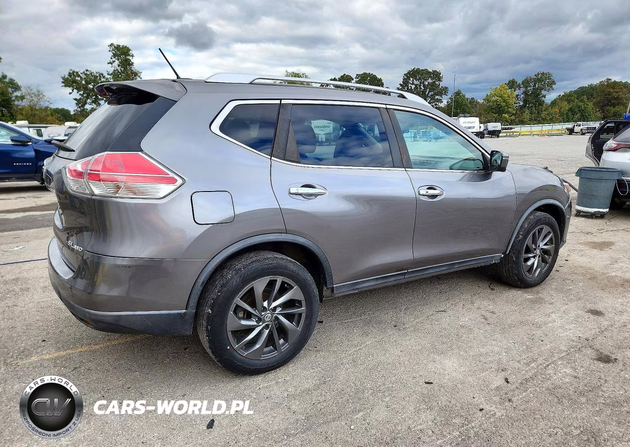 2016 Nissan Rogue Sl VIN:KNMAT2MV0GP695918 - 3