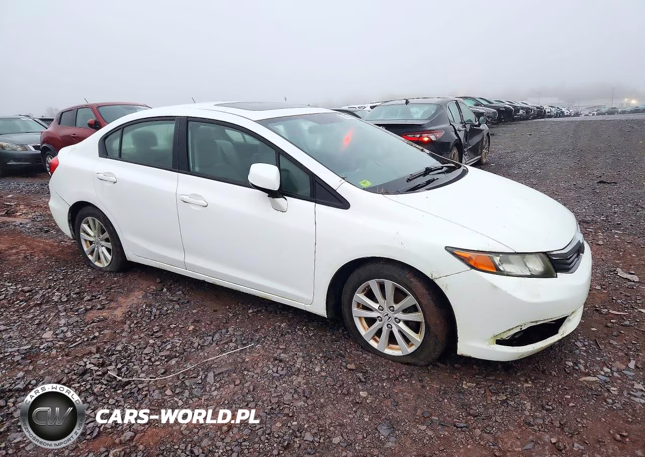 2012 Honda Civic Ex VIN:2HGFB2F86CH327310 - 4