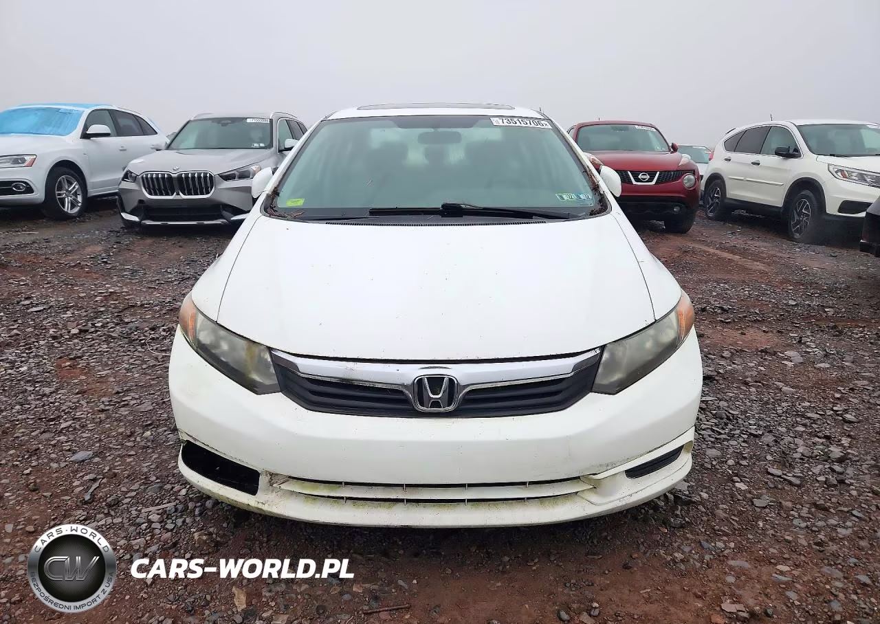 2012 Honda Civic Ex VIN:2HGFB2F86CH327310 - 5