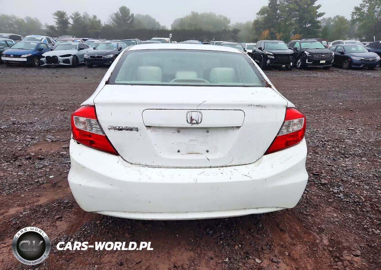 2012 Honda Civic Ex VIN:2HGFB2F86CH327310 - 6