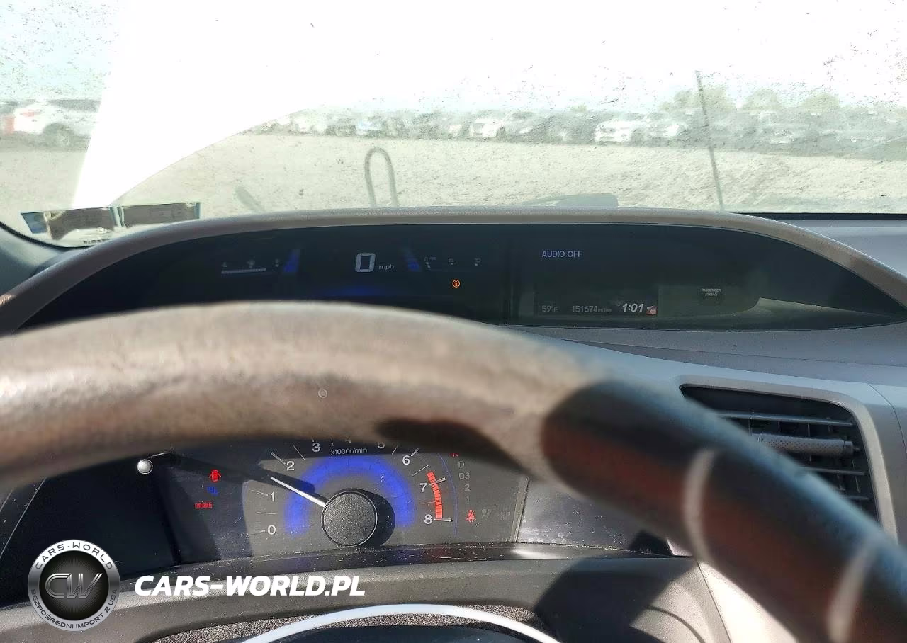 2012 Honda Civic Ex VIN:2HGFB2F86CH327310 - 9