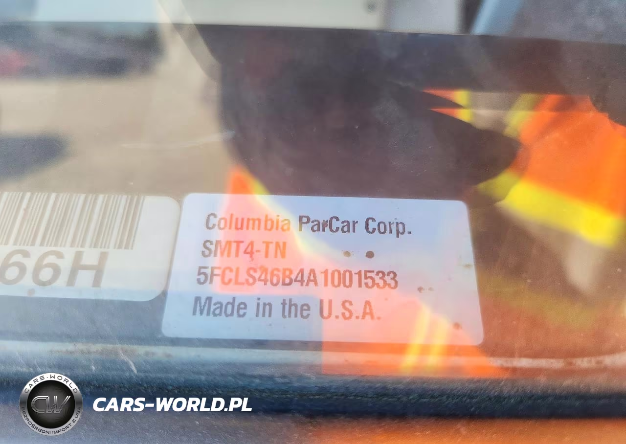 2015 Colu Par Car VIN:5FCLS46B4A1001533 - 10