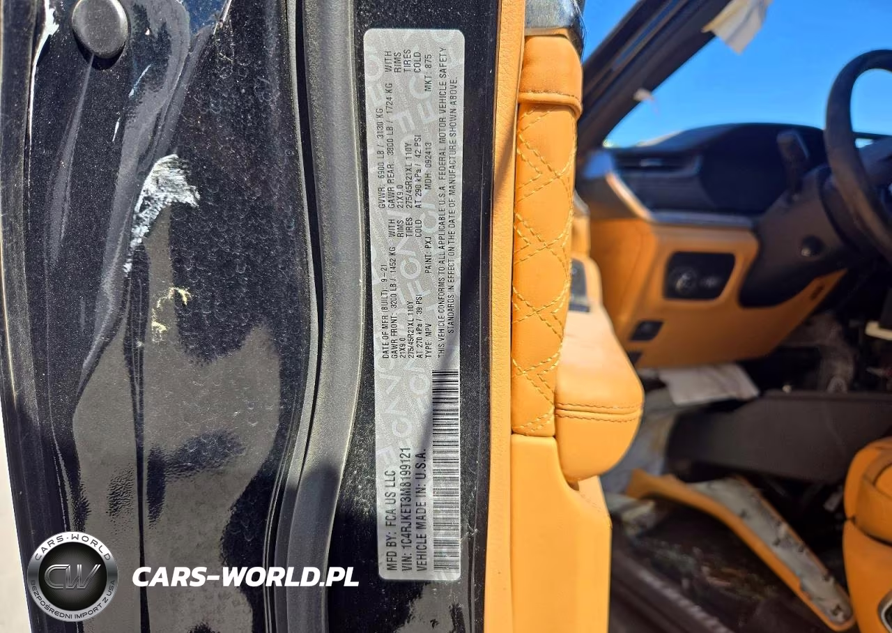 2021 Jeep Grand Cherokee L Summit VIN:1C4RJKET3M8199121 - 13
