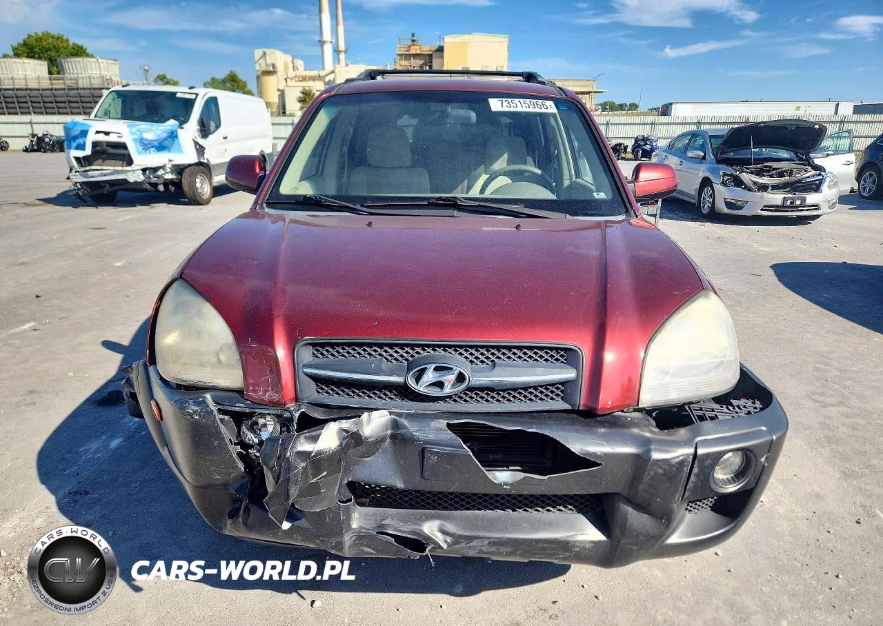 2007 Hyundai Tucson Se VIN:KM8JN12D77U584875 - 5