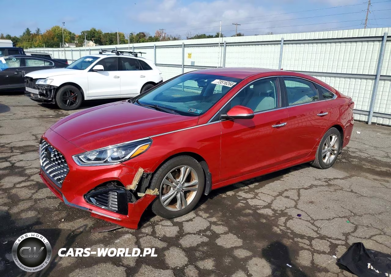 2019 Hyundai Sonata Sel VIN:5NPE34AFXKH729118 - 1
