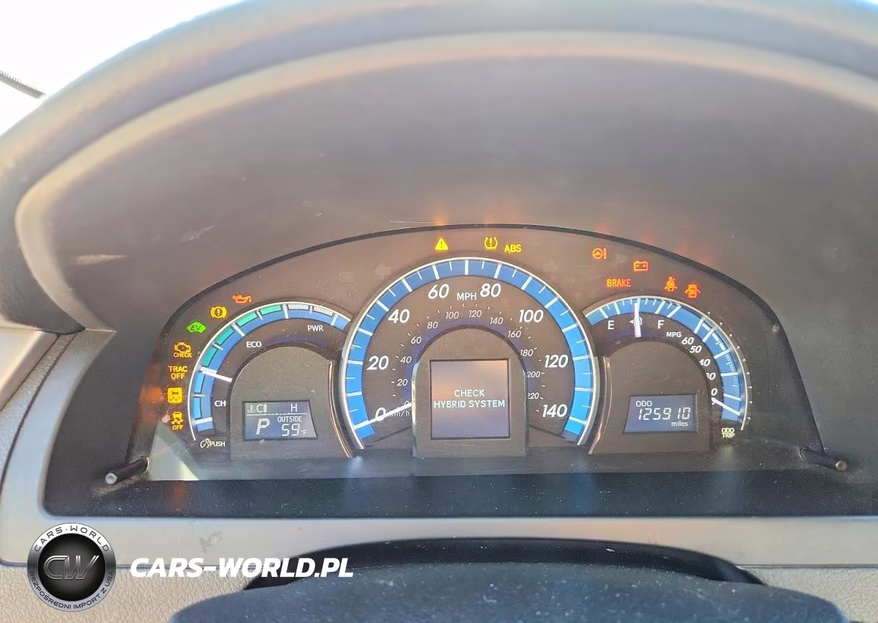 2012 Toyota Camry Hybrid Xle VIN:4T1BD1FK9CU008053 - 9