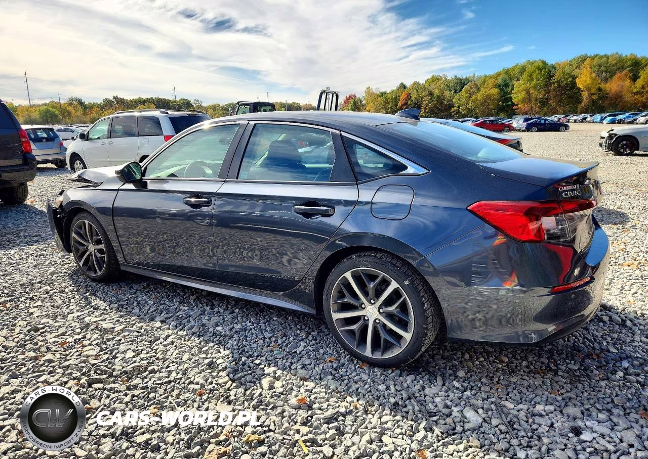 2022 Honda Civic Touring VIN:2HGFE1F95NH316487 - 2