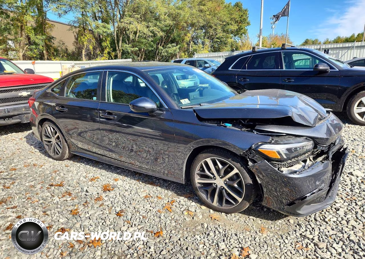2022 Honda Civic Touring VIN:2HGFE1F95NH316487 - 4