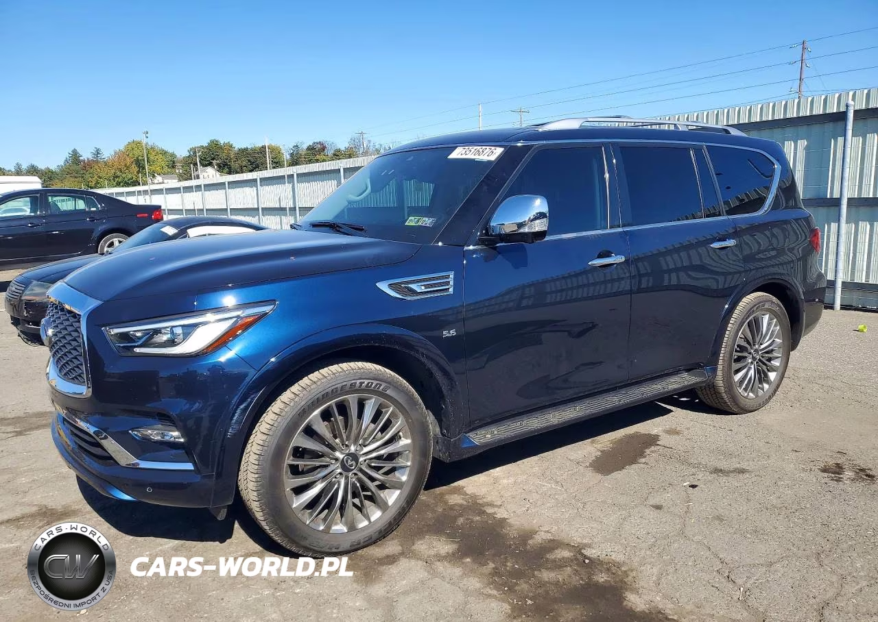 2020 Infiniti Qx80 Luxe VIN:JN8AZ2NEXL9251302 - 1